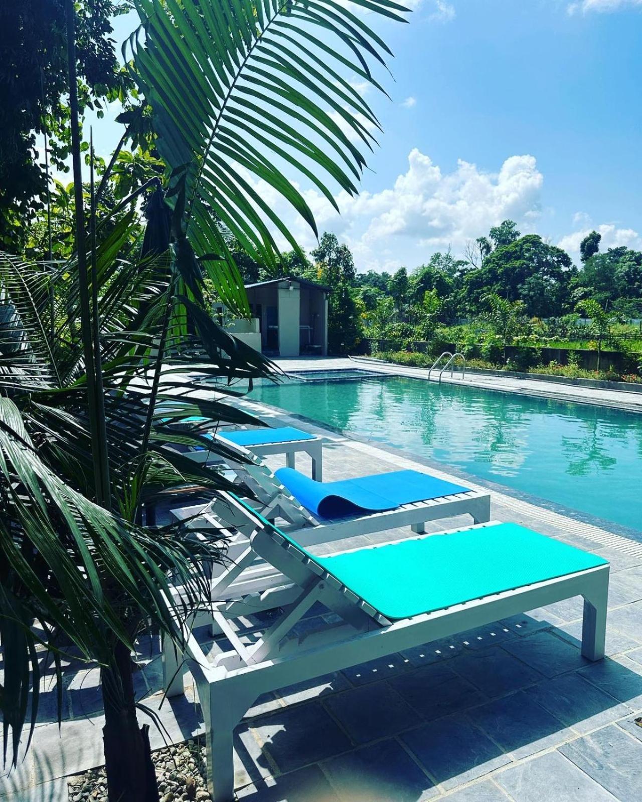 Hotel Parkside & Swimming Pool-Between Greenery And Azure ,Your Perfect Retreat Chitwan Exterior photo
